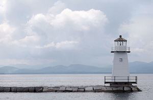 Lake Champlain lighthouse